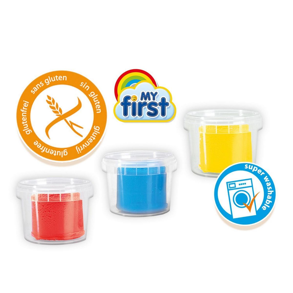 SES Creative My first : Pâte à modeler avec outils