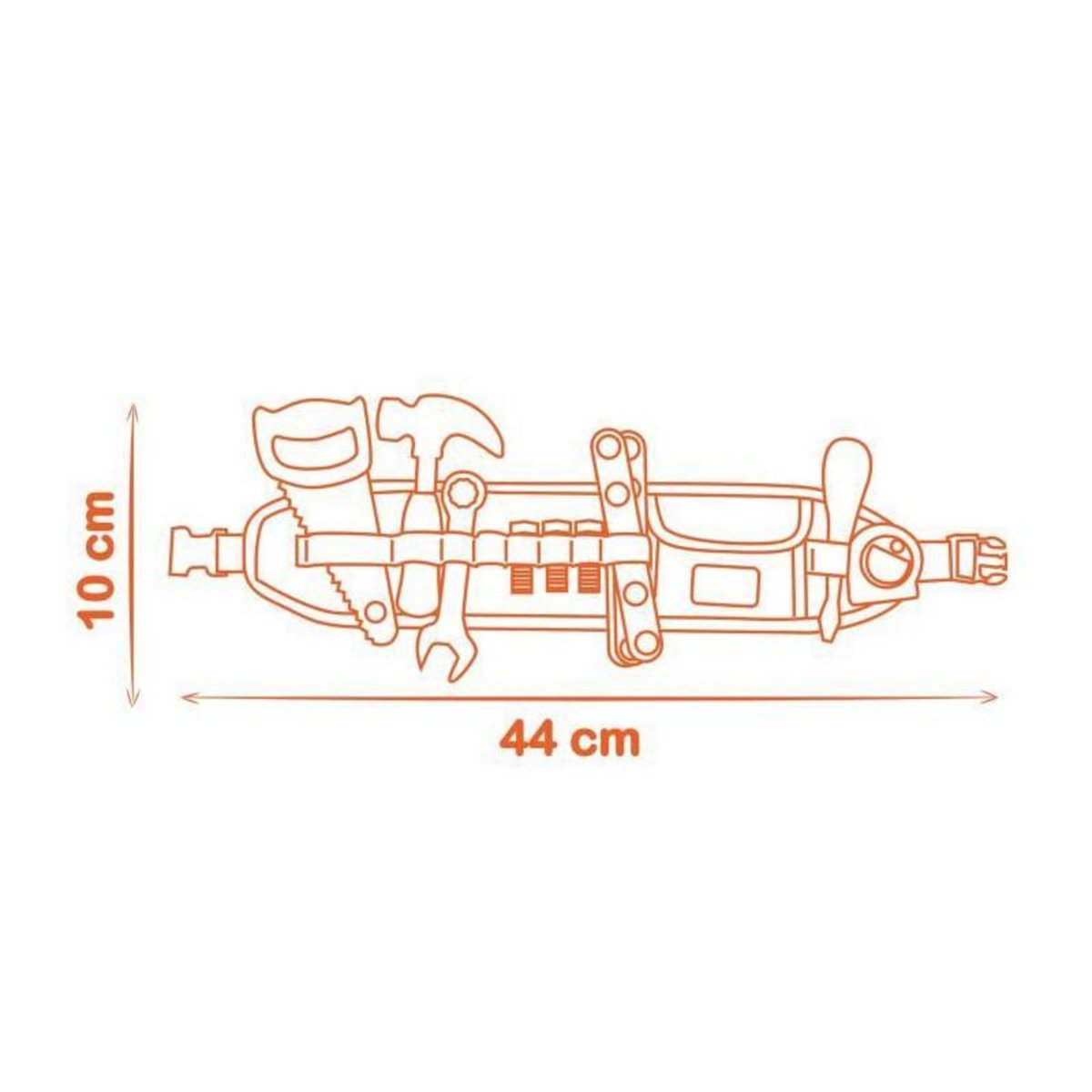 SMOBY Smoby - Black+Decker - Ceinture Outils