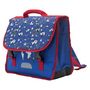 Voir la diapositive 5 : AUCHAN Cartable 36 cm polyester bleu AVIONS