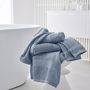 Voir la diapositive 3 : TODAY Maxi drap de bain uni en coton 450 g/m²