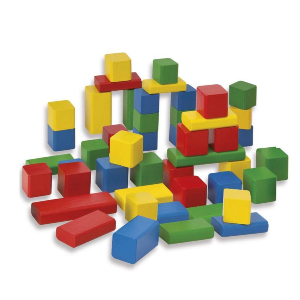 Eichhorn Eichhorn Wooden Blocks Colored, 50st.