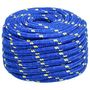 Voir la diapositive 2 : VIDAXL Corde de bateau Bleu 20 mm 100 m Polypropylene
