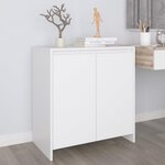 VIDAXL Buffet Blanc 70x41x75 cm Bois d ingénierie