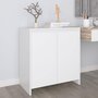 Voir la diapositive 1 : VIDAXL Buffet Blanc 70x41x75 cm Bois d ingénierie