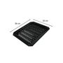 Voir la diapositive 3 : FM PROFESSIONAL Ensemble de 2 Plaques ondulée et perforée pour four et barbecue en tôle 38 x 33 cm FM Professional Barbecue