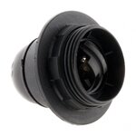 CENTRALE BRICO Douille E27 filete polyester noir