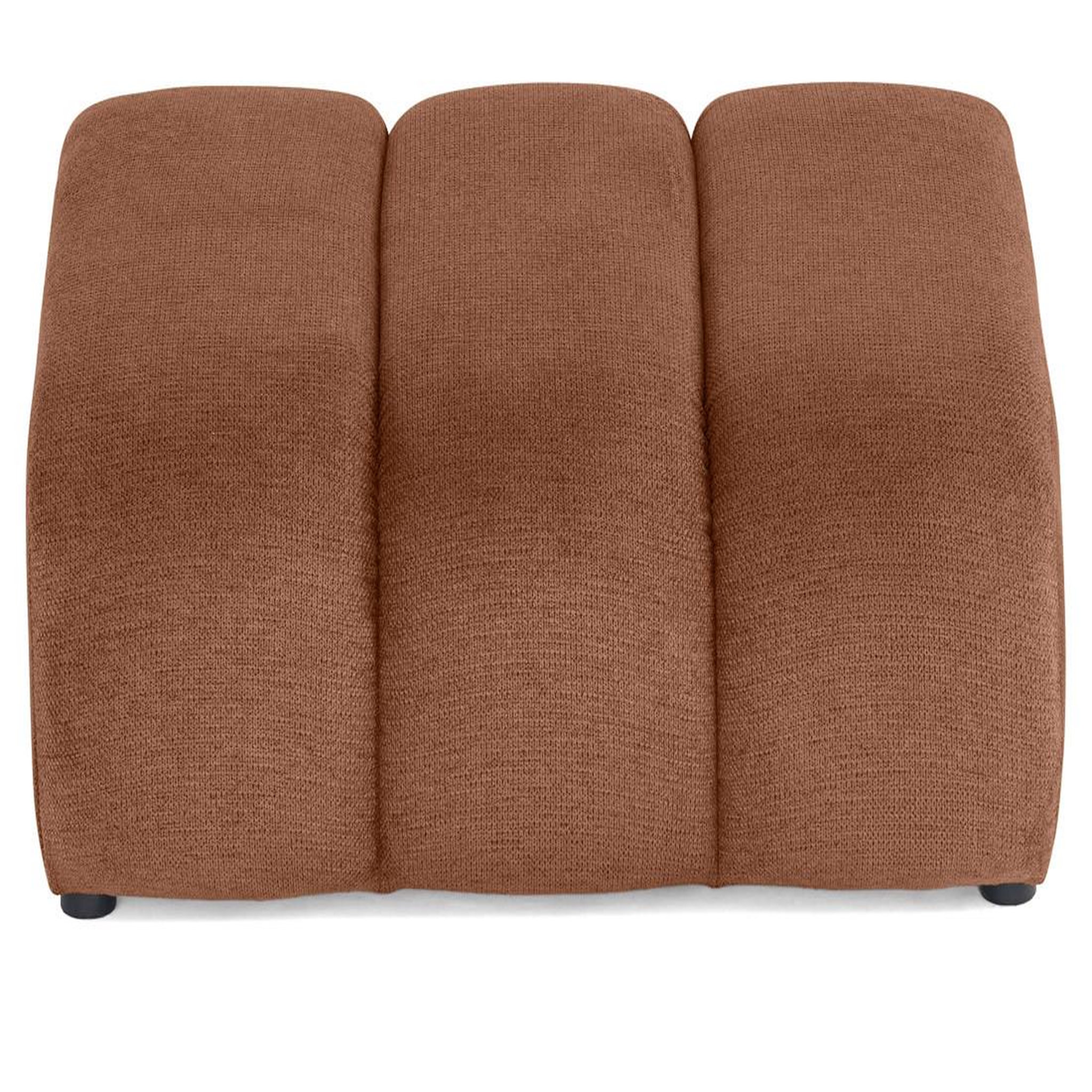 Voir la diapositive 6 : LISA DESIGN Debbie - pouf en tissu texturé