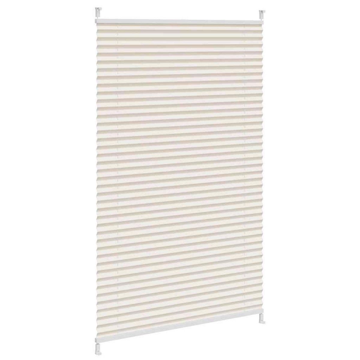 VIDAXL Store plisse 80x100 cm Creme