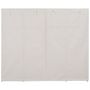 Voir la diapositive 3 : VIDAXL Garde-robe Blanc 200 x 40 x 170 cm Tissu