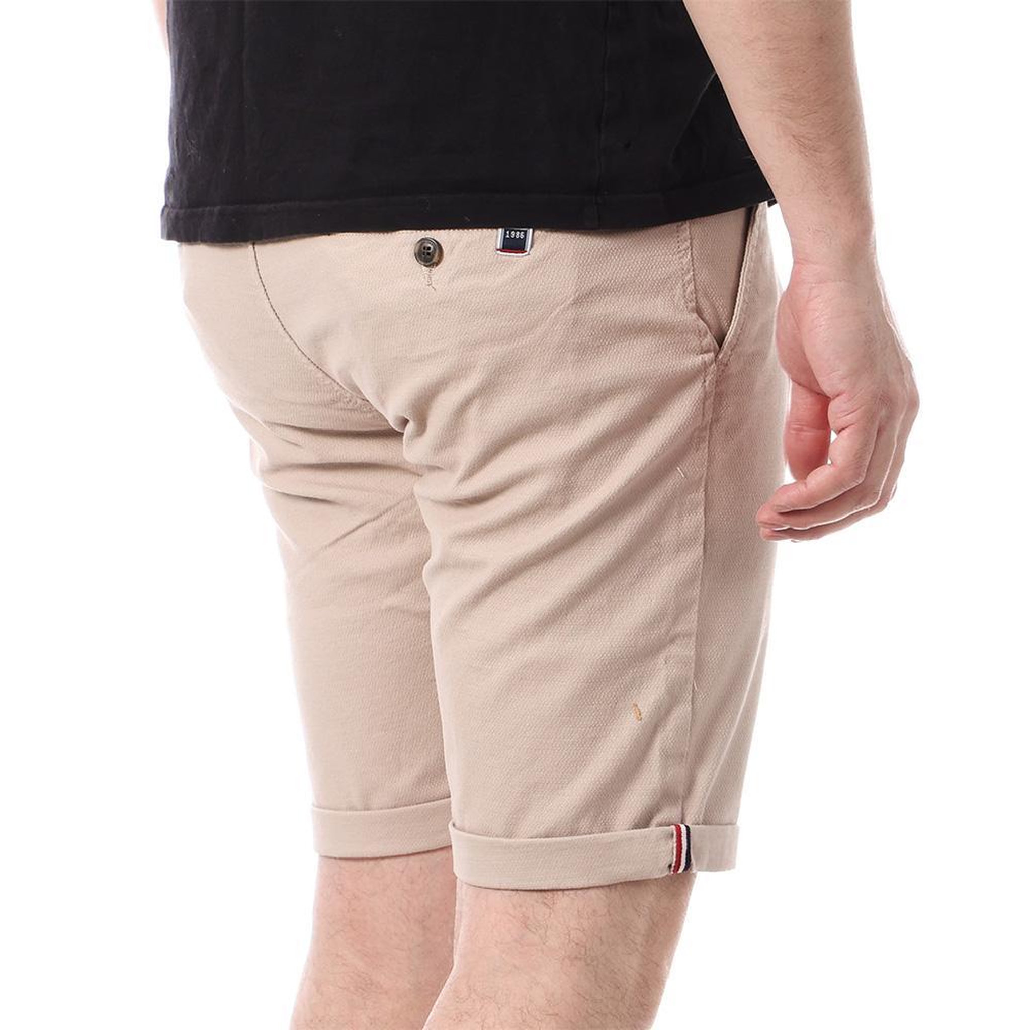 Voir la diapositive 2 : LA MAISON BLAGGIO Short chino beige homme la maison blaggio valric