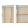 Voir la diapositive 3 : Paris Prix Lot de 2 Tableaux Effet Plâtre  Morceau  80x80cm Blanc