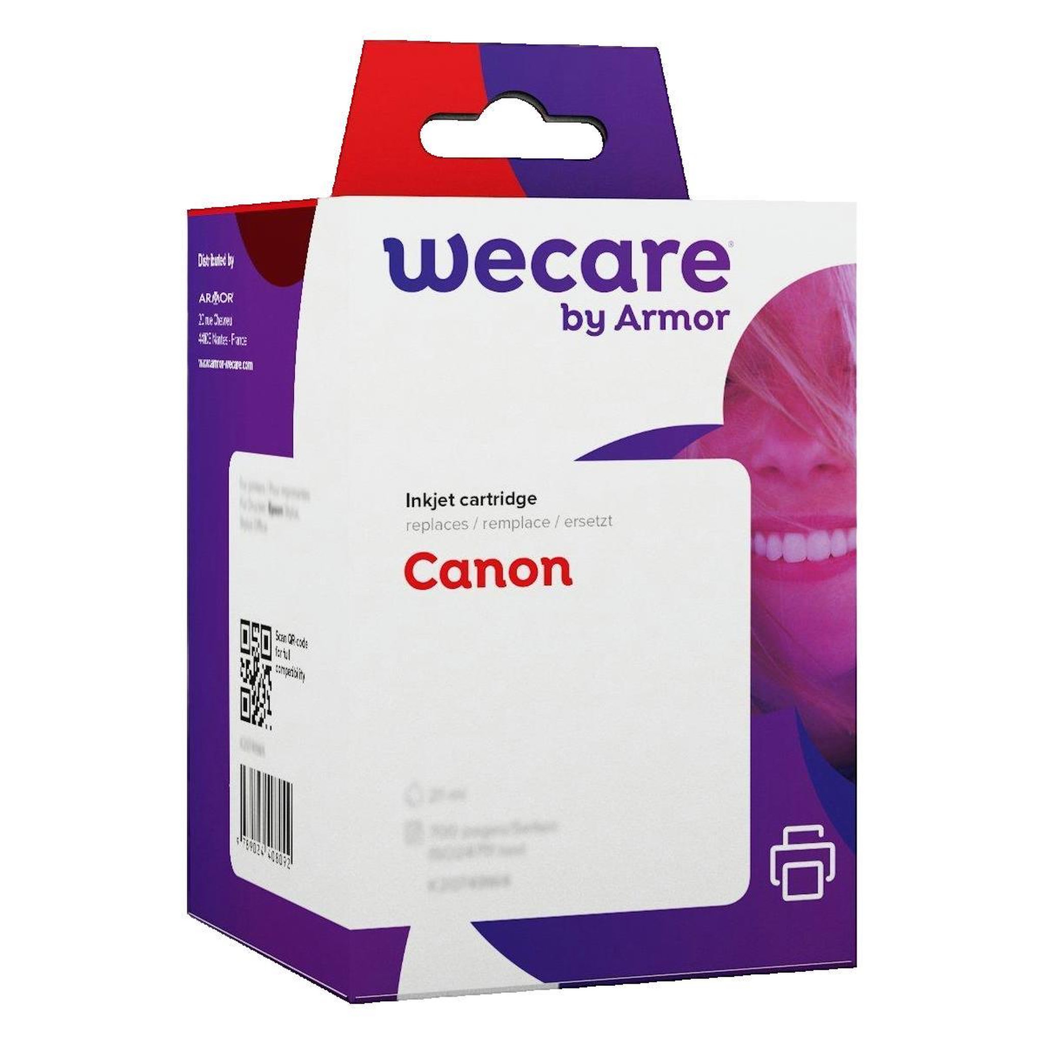 Voir la diapositive 2 : Canon Cartouches d'encre Armor multipack noire et couleur