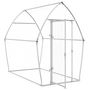 Voir la diapositive 4 : VIDAXL Cage pour poules argente 200x105x182 cm acier galvanise