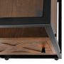Voir la diapositive 6 : tectake Table de chevet Style industriel 40 x 43 605 cm