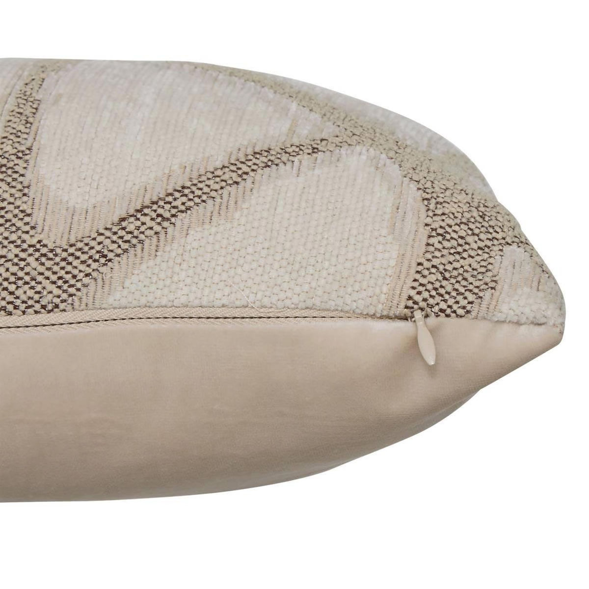 ATMOSPHERA Coussin Déco Jacquard  Dune  40x40cm Beige