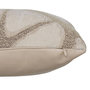 Voir la diapositive 2 : ATMOSPHERA Coussin Déco Jacquard  Dune  40x40cm Beige