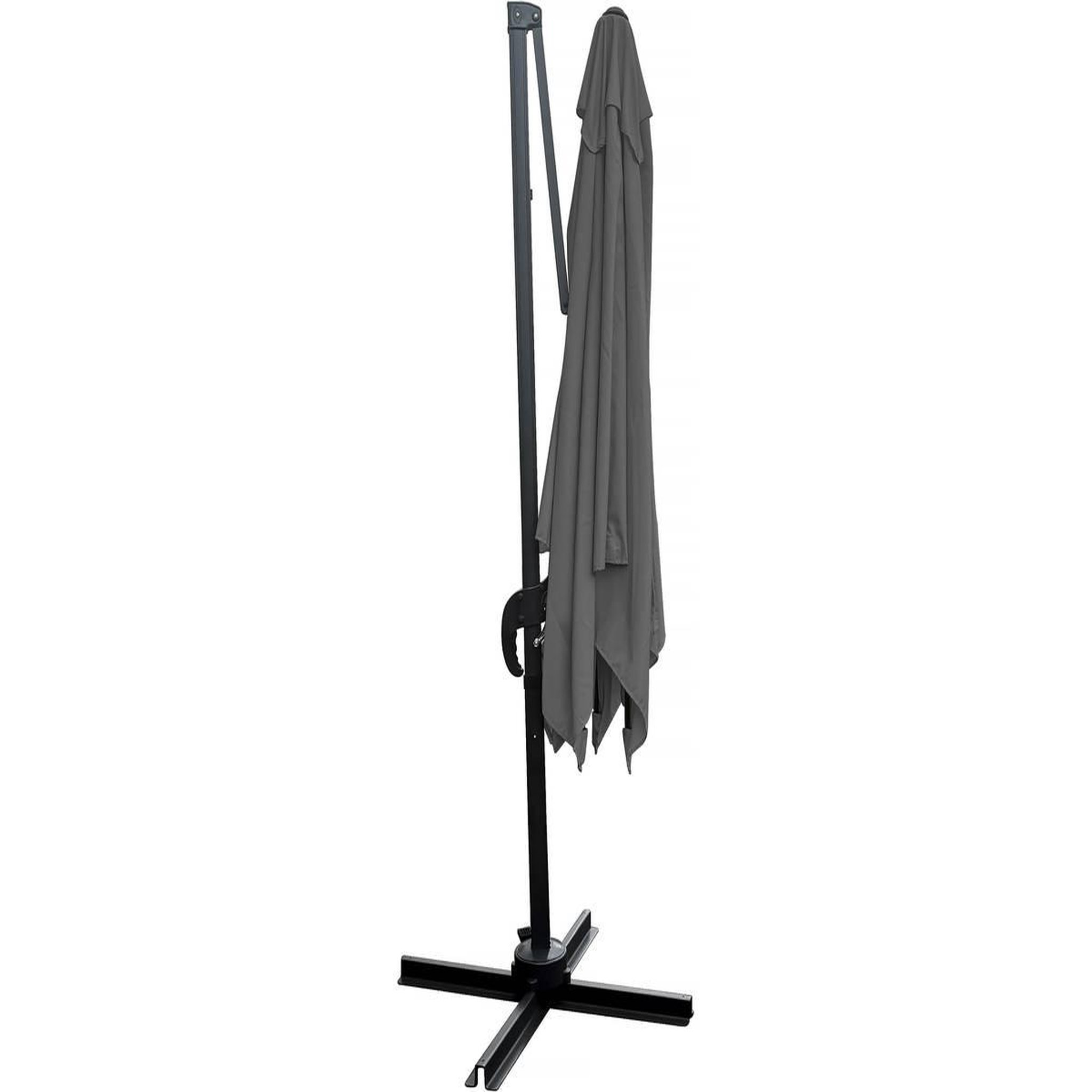 Voir la diapositive 3 : Habitat et Jardin Parasol jardin déporté - 2.5 x 2.5 m - Gris