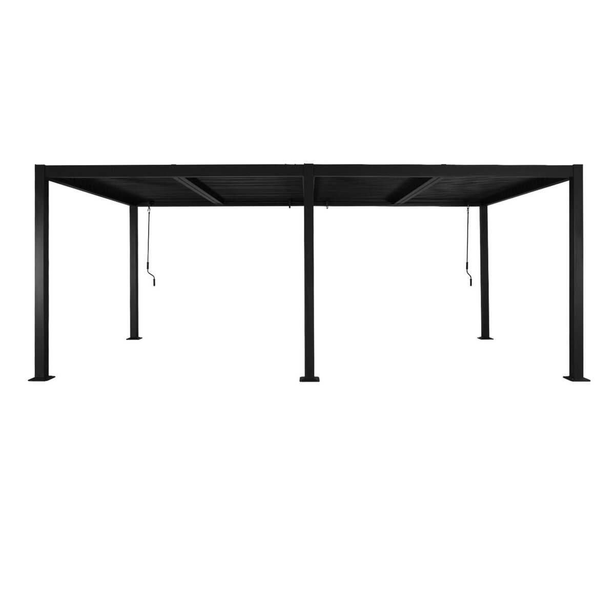 SWEEEK Pergola bioclimatique aluminium et acier lames orientables 6x3m Palace