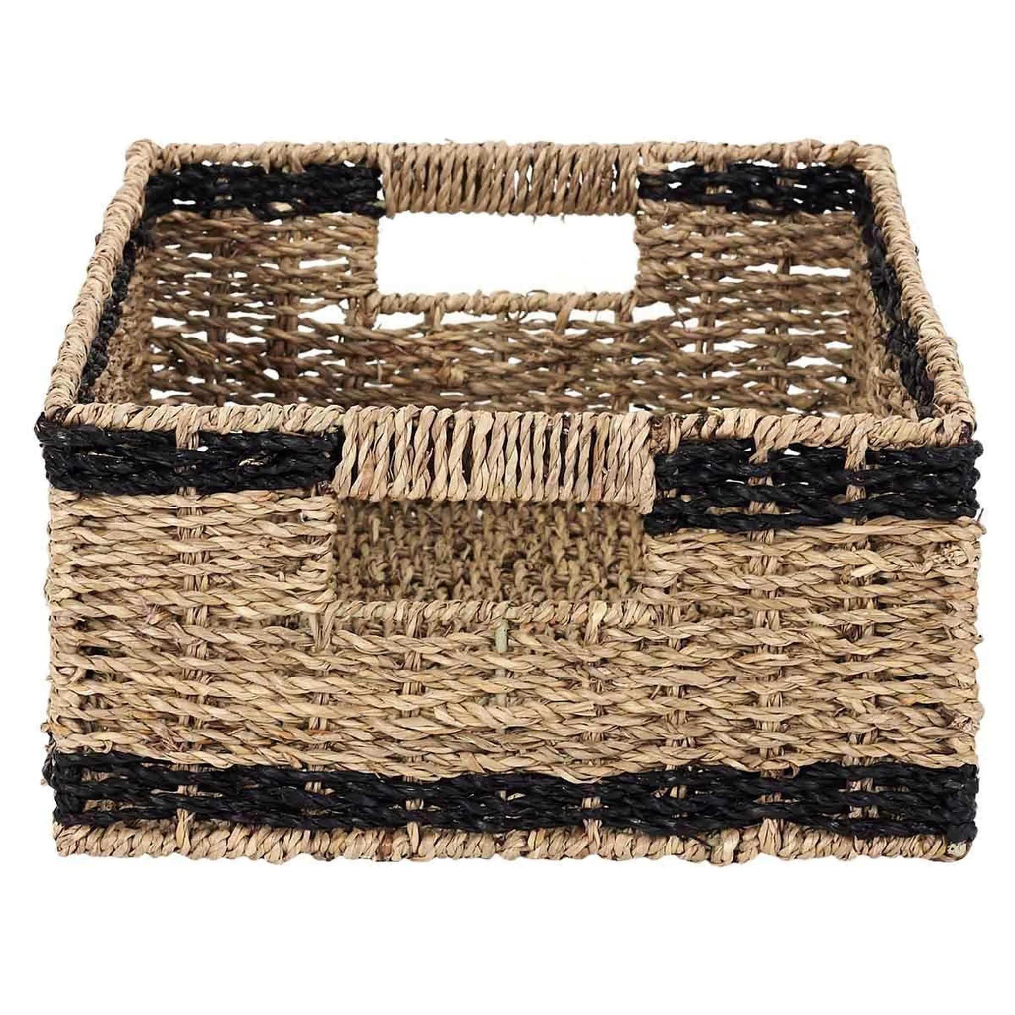 Voir la diapositive 5 : The Home Deco Factory Lot de 3 Paniers de Rangement  Mirage  35cm Noir