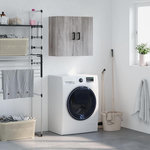 VIDAXL Armoire murale sonoma gris 60x31x60 cm bois d'ingenierie