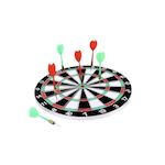 MGM Cible rigide avec 4 flechettes