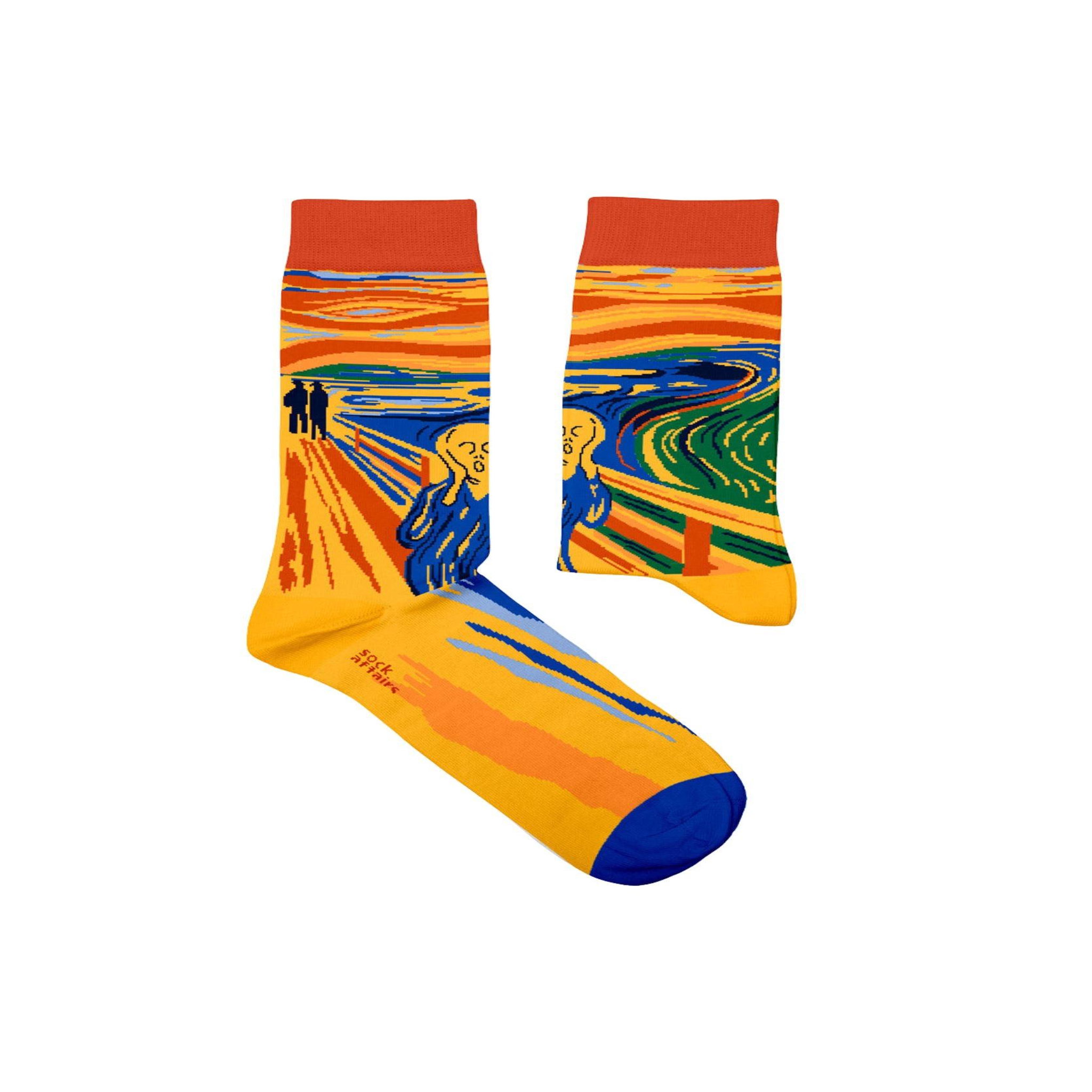 SOCK AFFAIRS Chaussettes le cri de munch