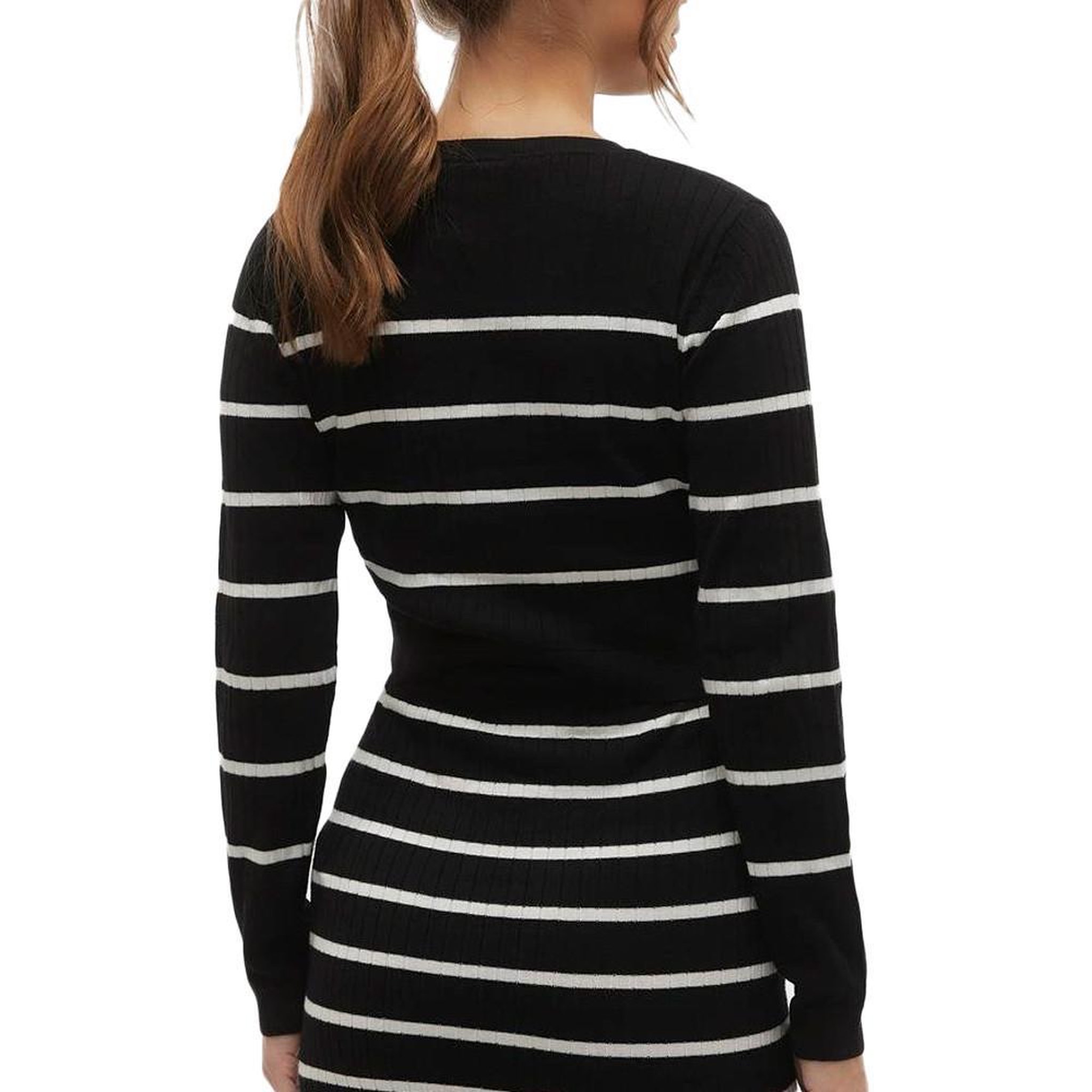 Voir la diapositive 2 : MAMALICIOUS Pull Noir Femme Mamalicious Newsiv