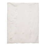 ATMOSPHERA Édredon gaze de coton 100x140 blanc