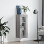Voir la diapositive 3 : VIDAXL Armoire murale sonoma gris 34,5x34x90 cm