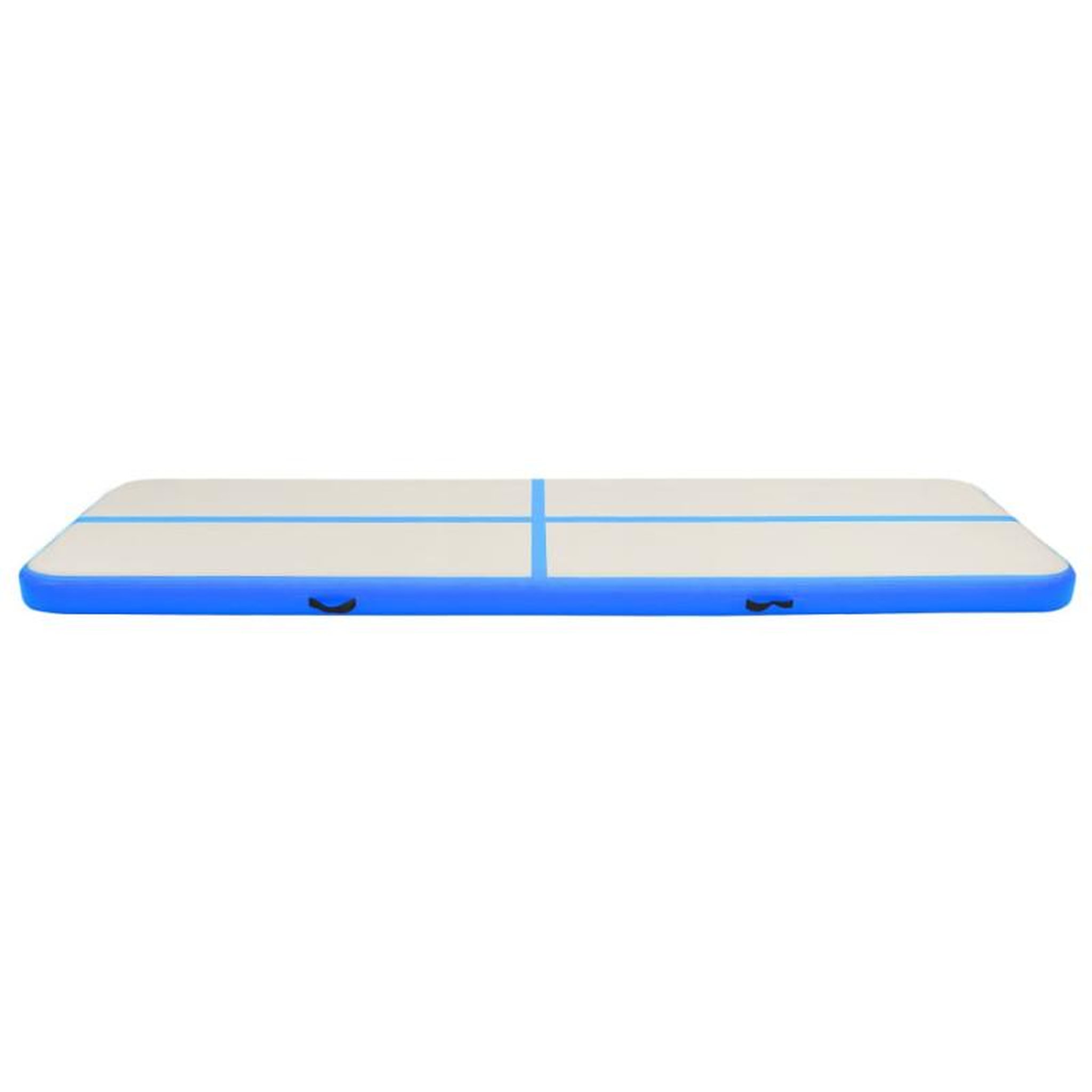Voir la diapositive 3 : VIDAXL Tapis gonflable de gymnastique avec pompe 800x100x20cm PVC Bleu