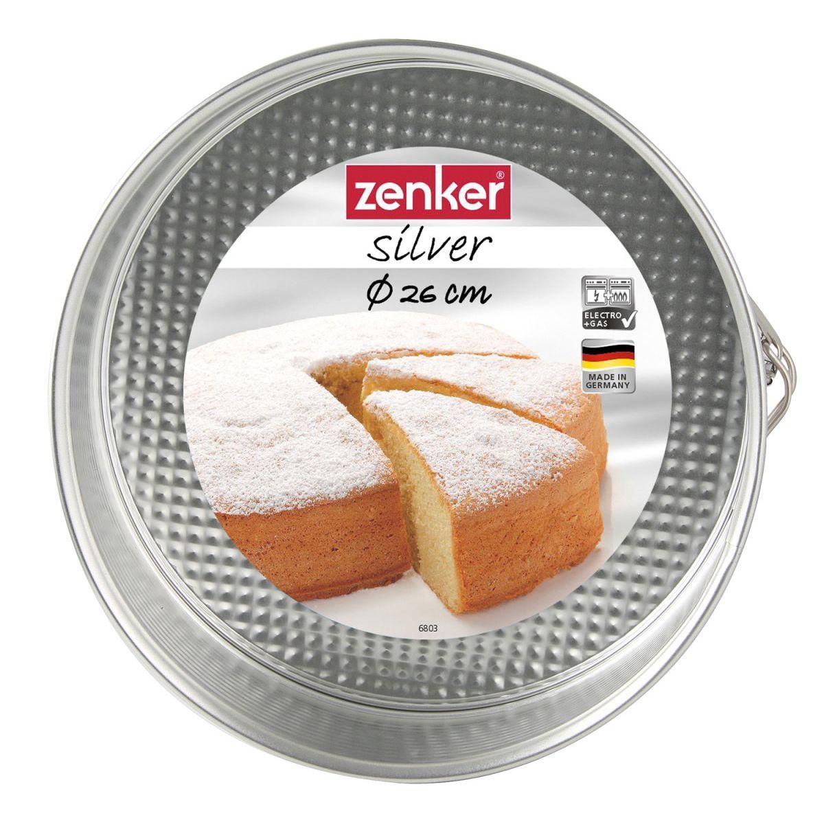 ZENKER Moule à manqué à charnière 26,3 cm Zenker Silver