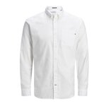 Jack & Jones Chemise Manches longues he Homme  Jack & Jones Oxford. Coloris disponibles : Blanc