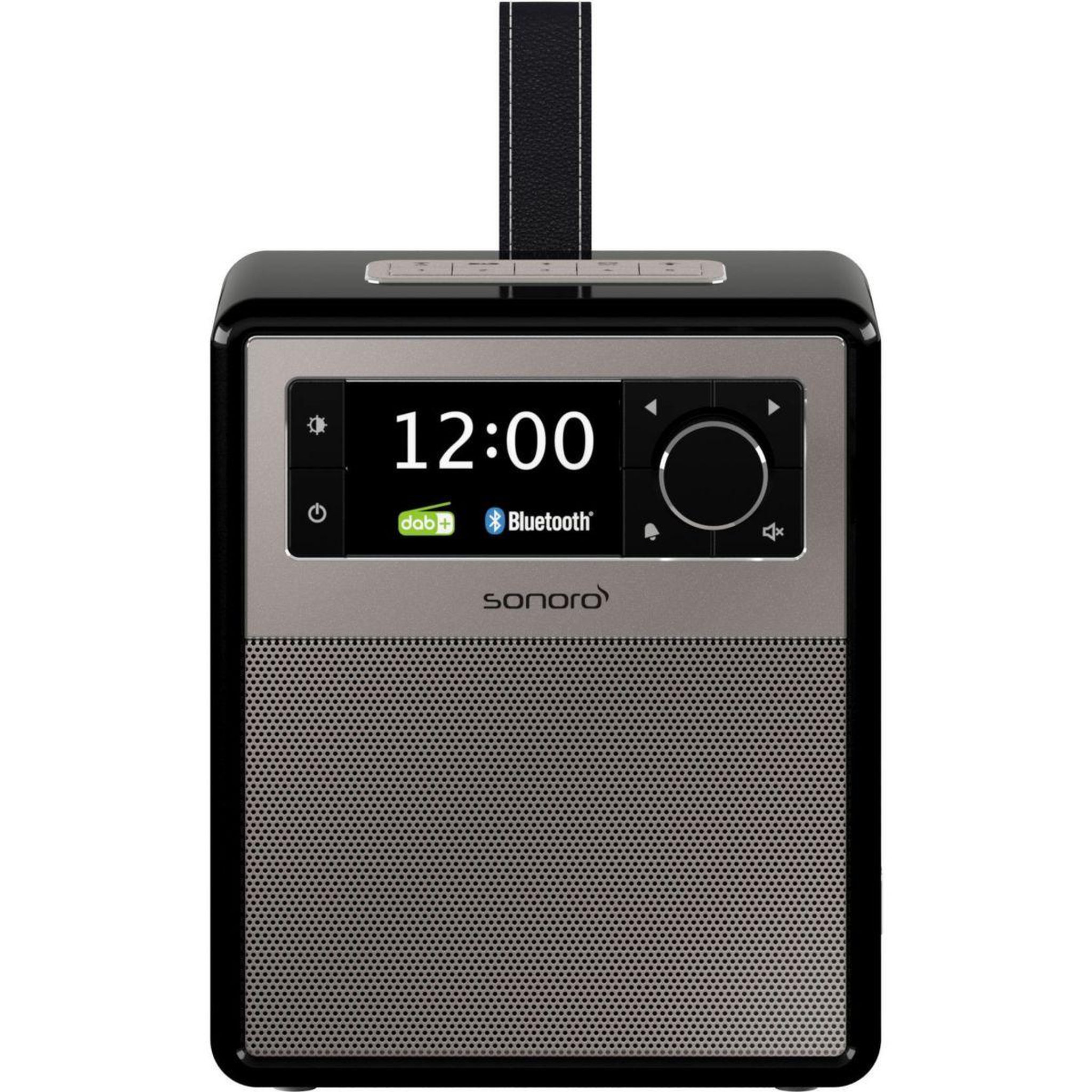 Voir la diapositive 2 : SONORO Radio réveil EASY Noir