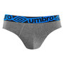 Voir la diapositive 4 : UMBRO Lot de 3 slips homme en coton ceinture bleue Diamon