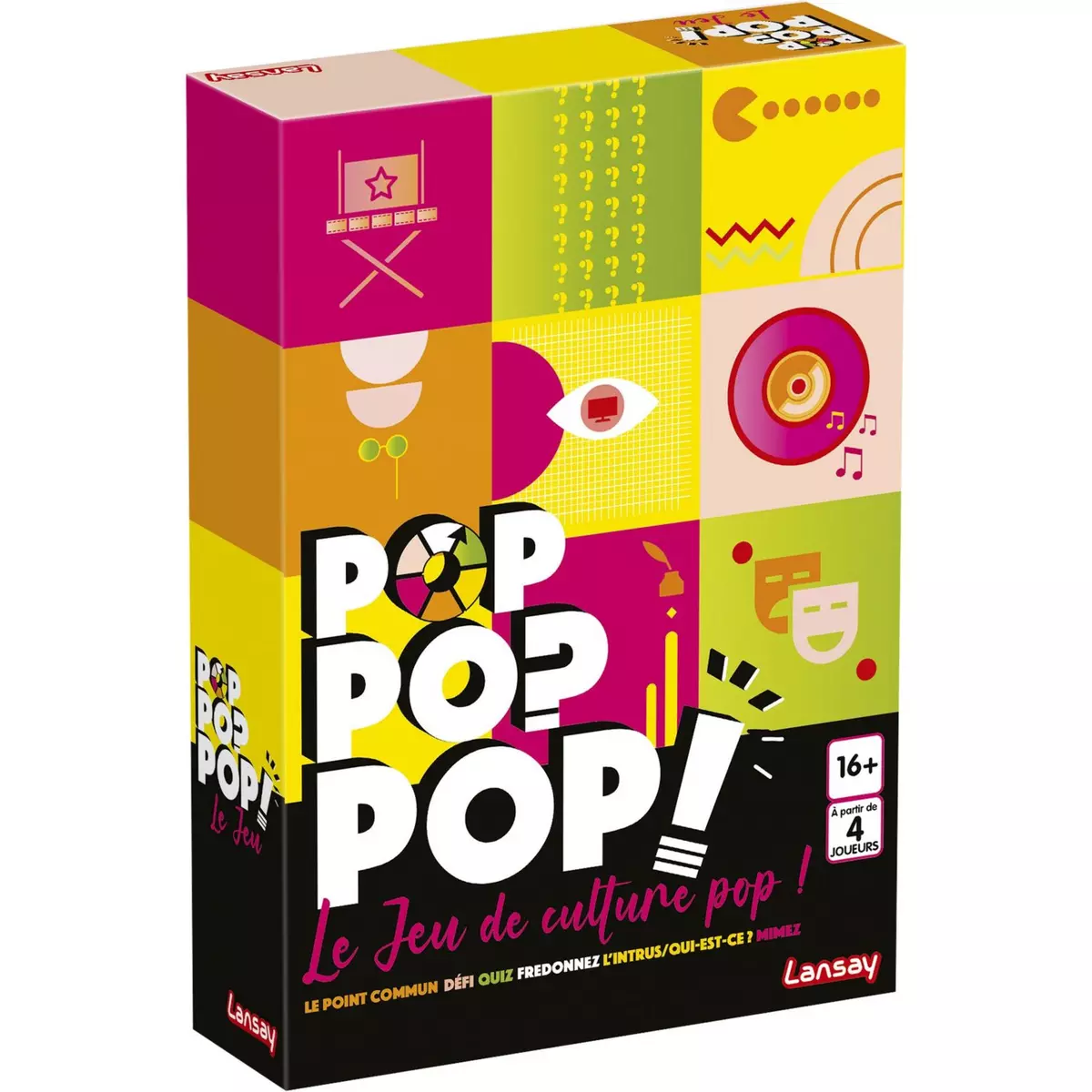 LANSAY Jeu Pop Pop Pop Le Jeu 12+