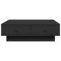 Voir la diapositive 4 : VIDAXL Table basse Noir 90x90x28 cm Agglomere