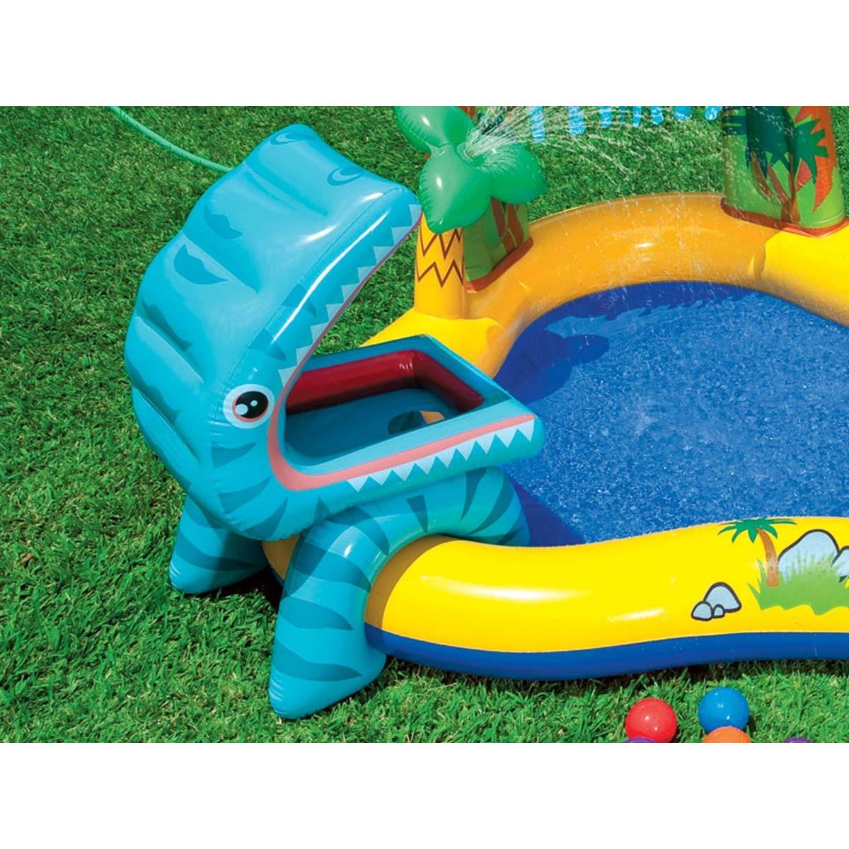 INTEX Aire de jeux gonflable Jurassic - Intex