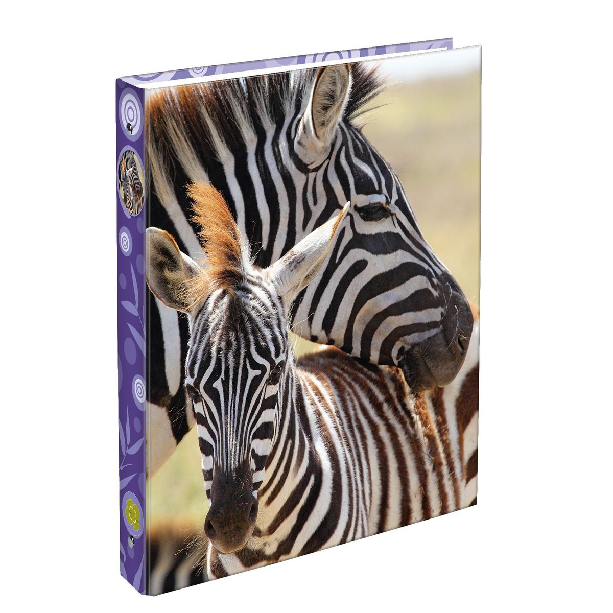 classeur dos de 40 mm 210x297 4 anneaux -  zebre