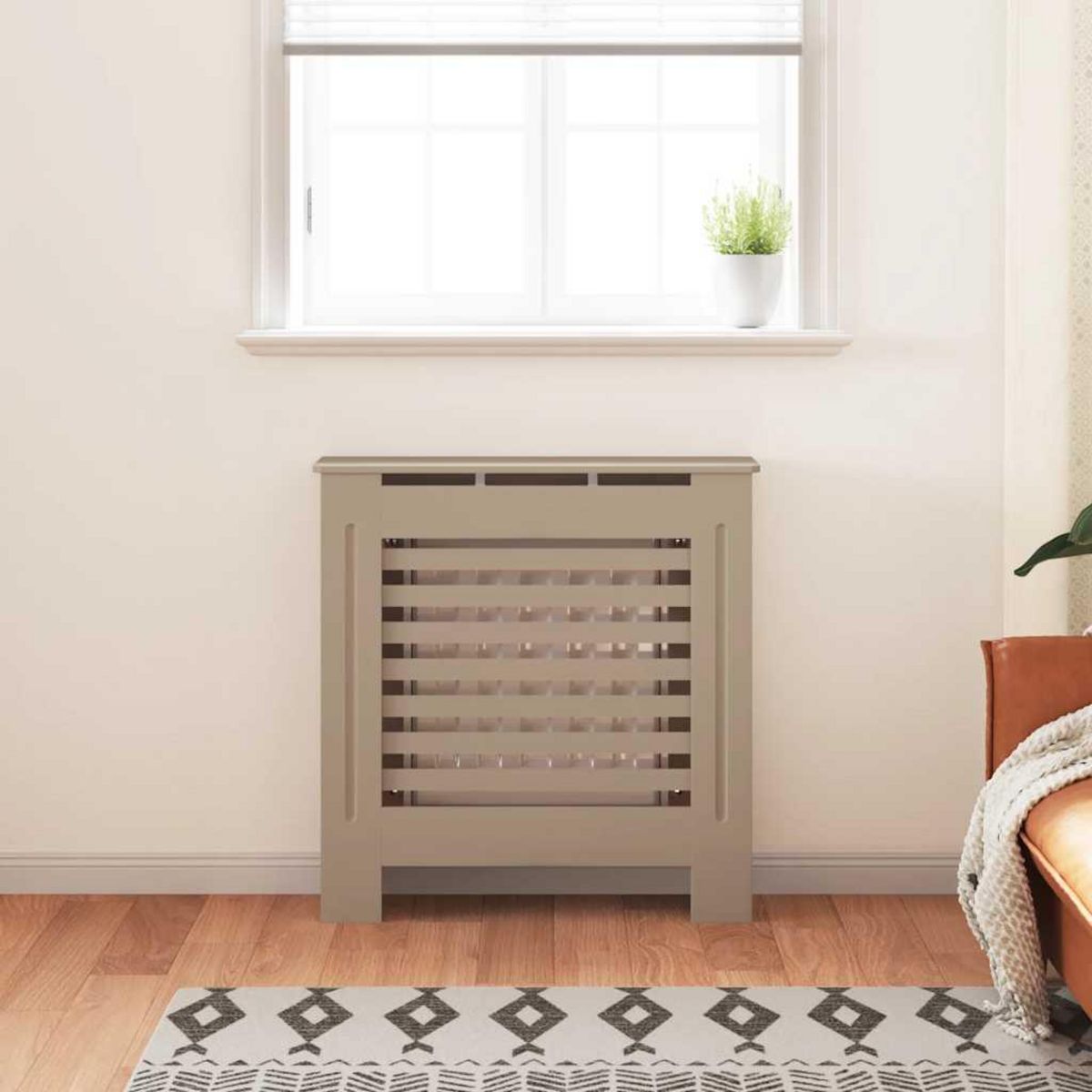VIDAXL Cache-radiateur MDF 78 cm