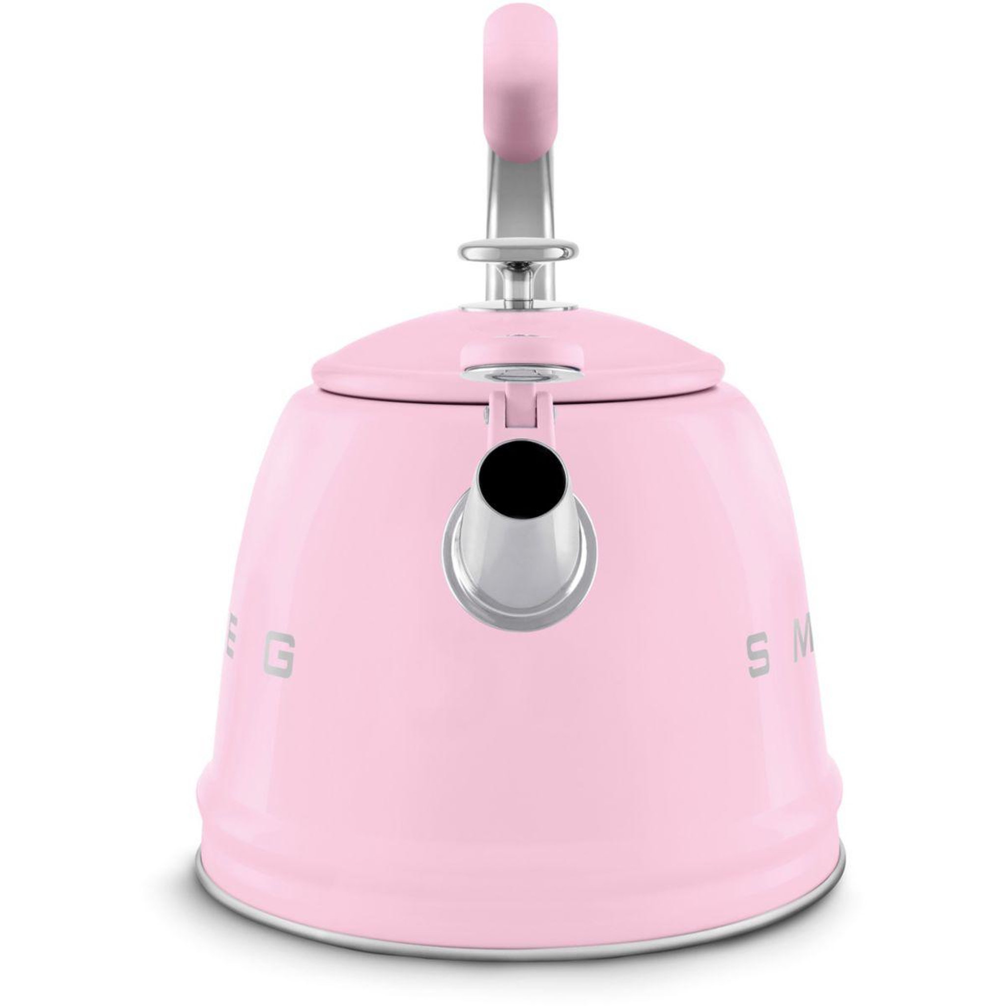 Voir la diapositive 2 : SMEG Bouilloire sifflante 2.3l rose