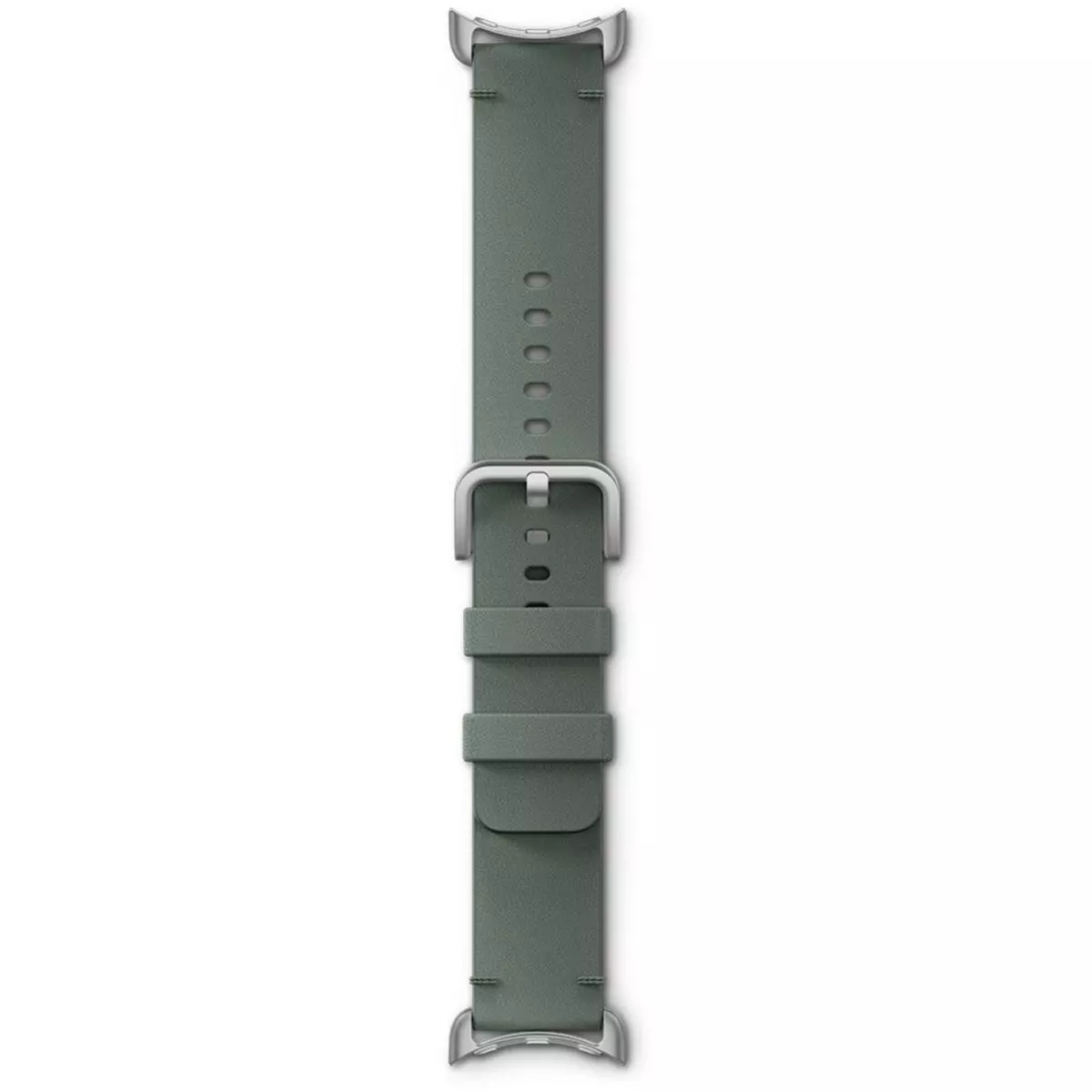 GOOGLE Bracelet Pixel Watch Cuir large vert