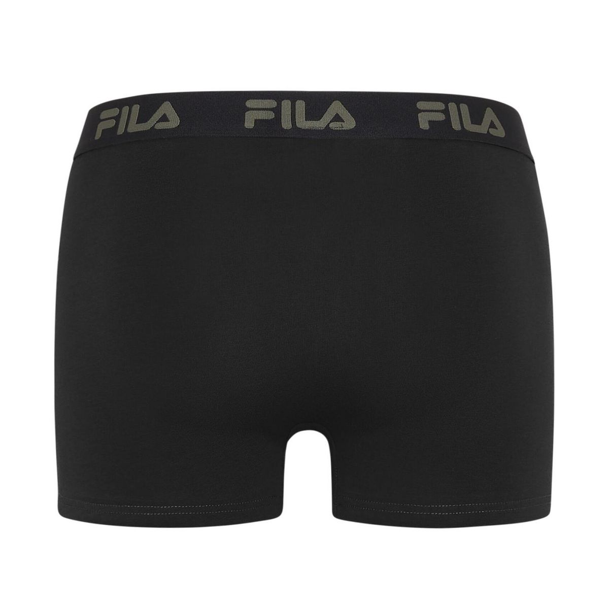 FILA Lot de 4 boxers homme en coton uni