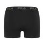 Voir la diapositive 6 : FILA Lot de 4 boxers homme en coton uni