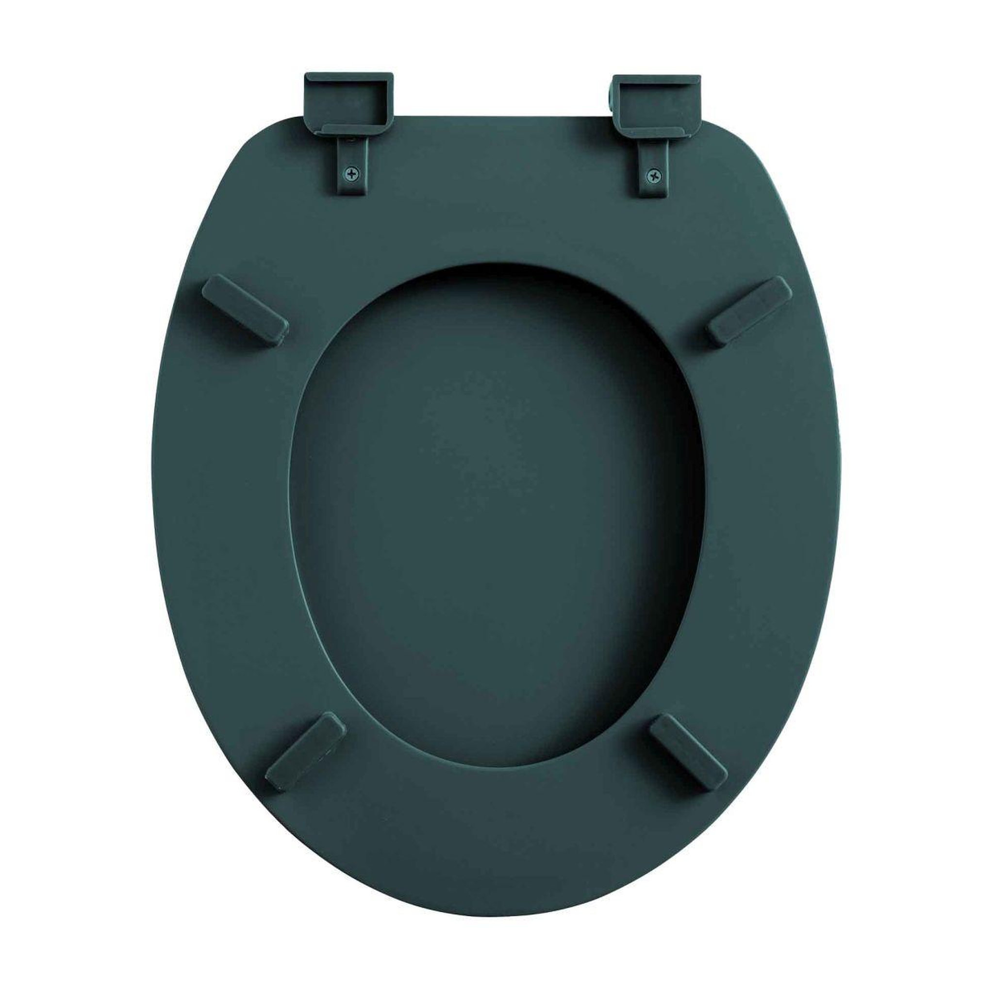 Voir la diapositive 4 : Douceur d'Intérieur Abattant wc uni  vitamine  45cm émeraude