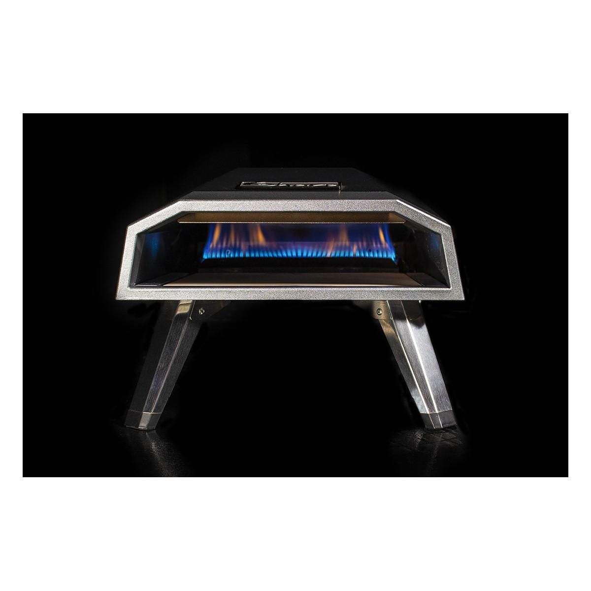 SAHARA Four à pizza à gaz 4400W Ø 30cm + Pelle à pizza SAHARA