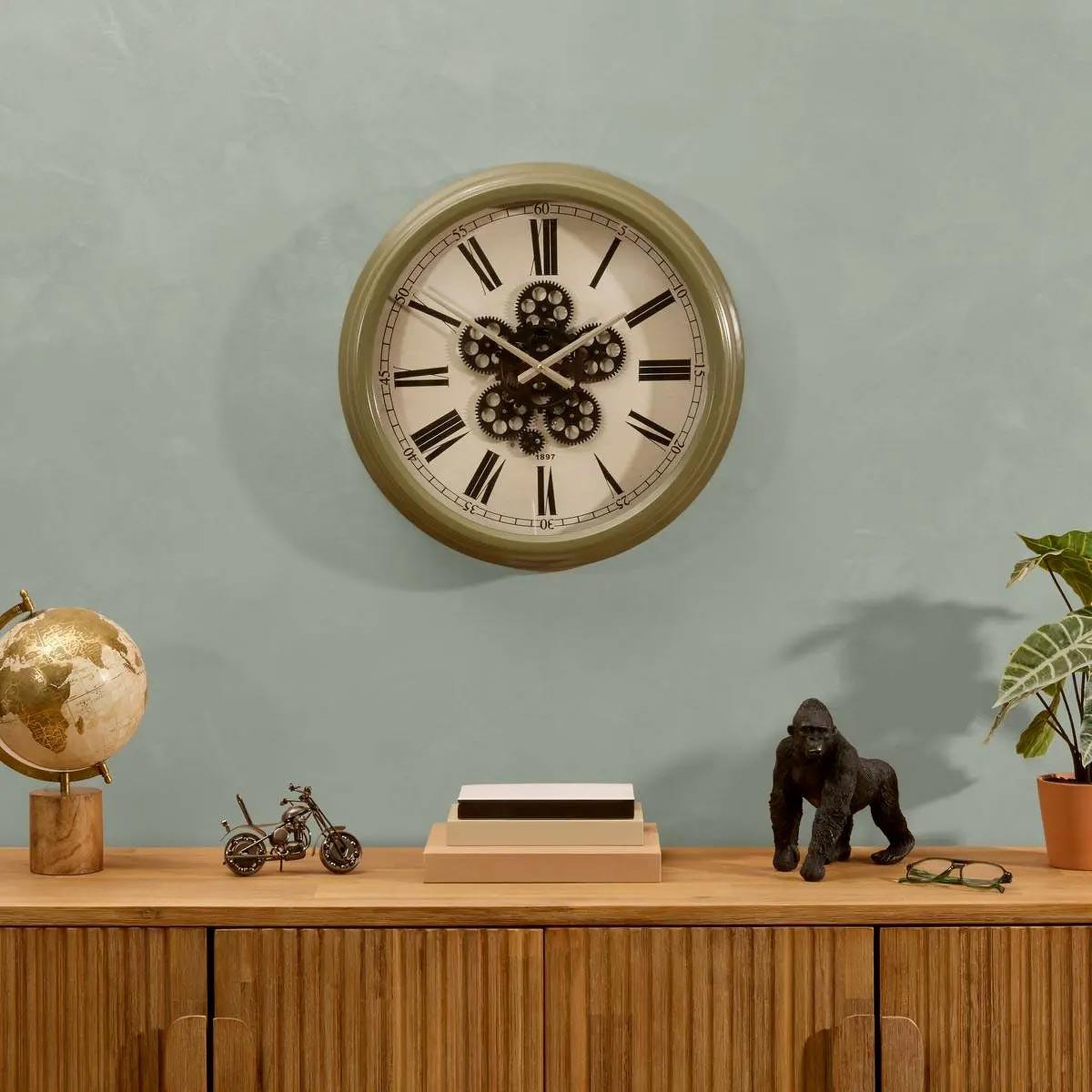 Voir la diapositive 3 : ATMOSPHERA Globe terrestre  exotic panama  35cm marron