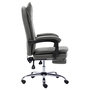 Voir la diapositive 3 : VIDAXL Chaise de bureau Anthracite Similicuir