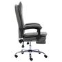 Voir la diapositive 3 : VIDAXL Chaise de bureau Anthracite Similicuir