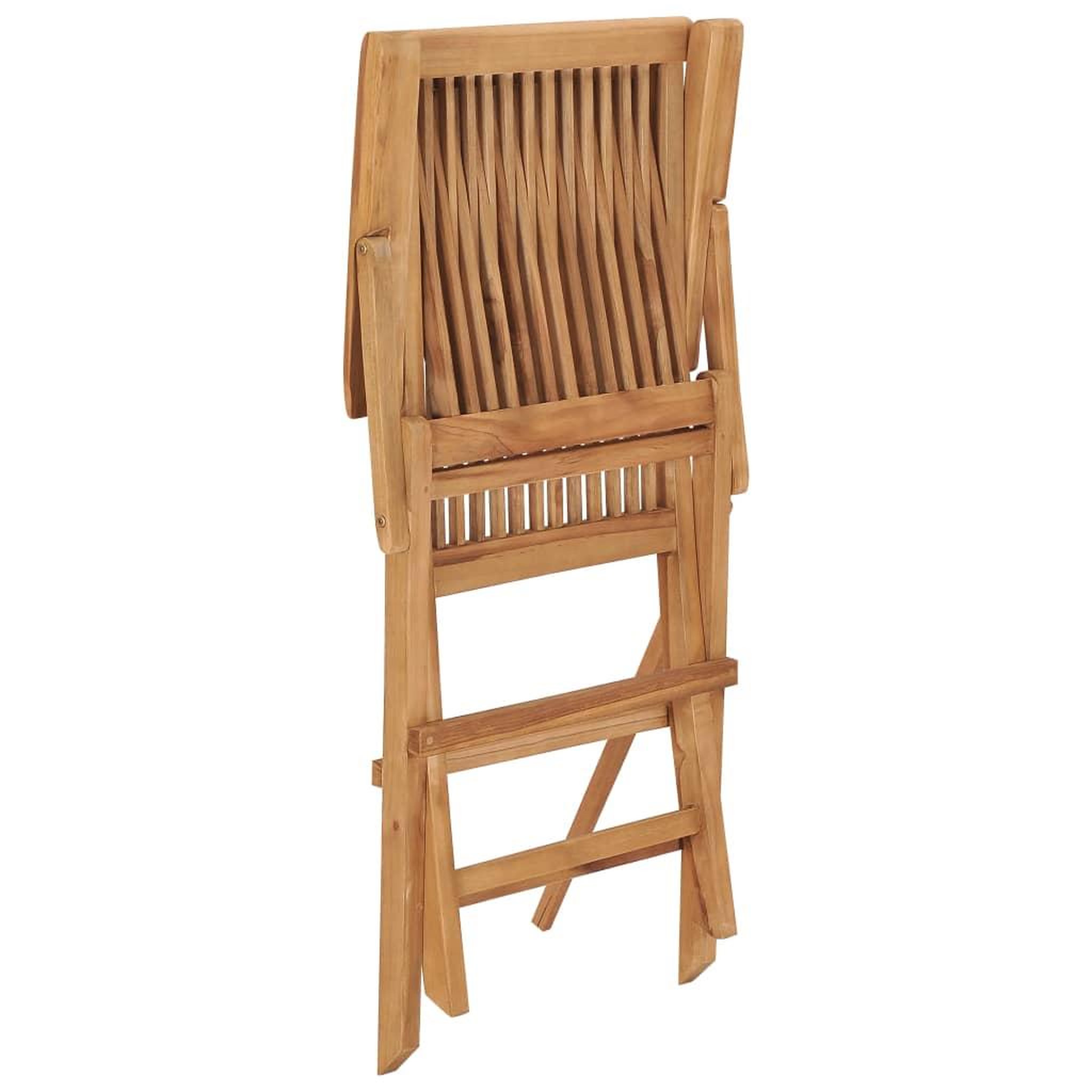 Voir la diapositive 4 : VIDAXL Chaises de jardin lot de 8 Bois de teck massif