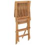Voir la diapositive 4 : VIDAXL Chaises de jardin lot de 8 Bois de teck massif